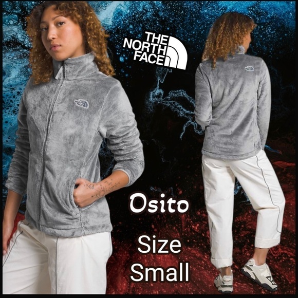 The North Face Women's Osito Jacket Meld Gray Size Small - Picture 1 of 16